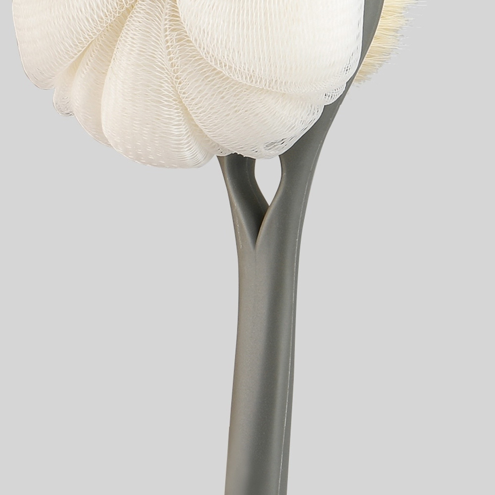 Gota de agua del hogar de doble cara Bola de baño cepillo de baño de nylon pelo suave cepillo de baño frotar de nuevo en stock al por mayor