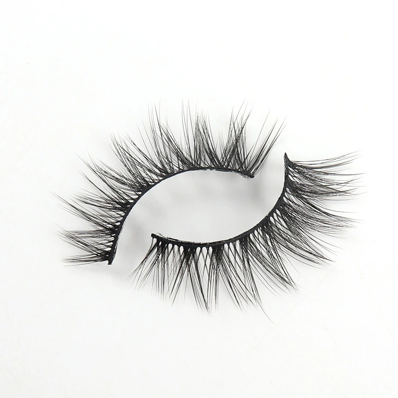 Плотная удлиненная трехмерная поддельнаяlash(eyelashes) для ресниц для выпрямления волос, оптовая
