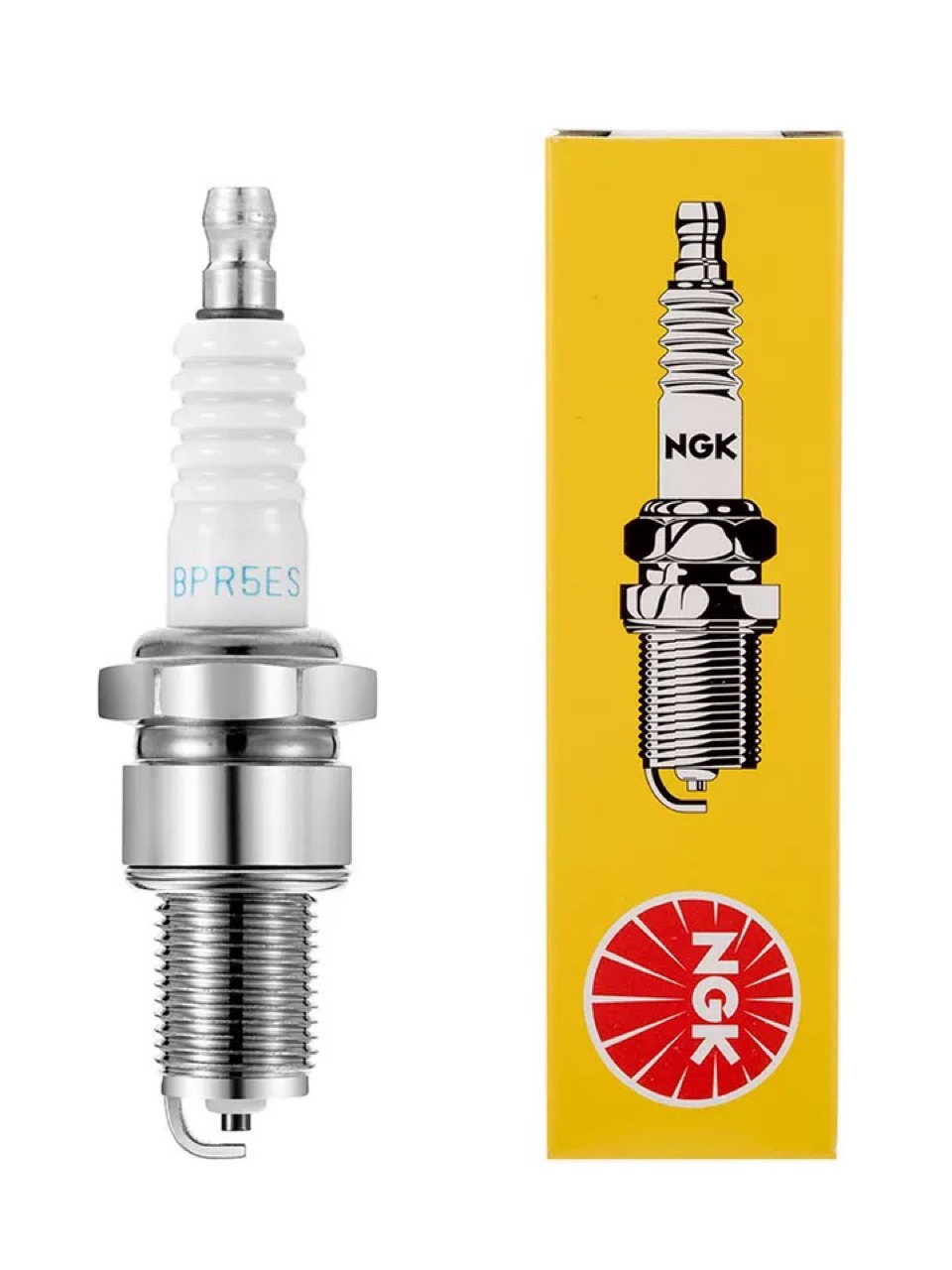 NGK Nickel Alloy Spark Plug BPR5ES 7422 for Chery QQ, Eulrio, Santana