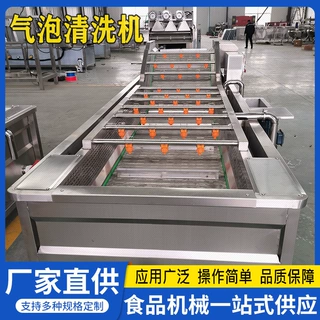 多功能水果清洗机青梅车厘子高压喷淋洗果机小龙虾清洗流水线