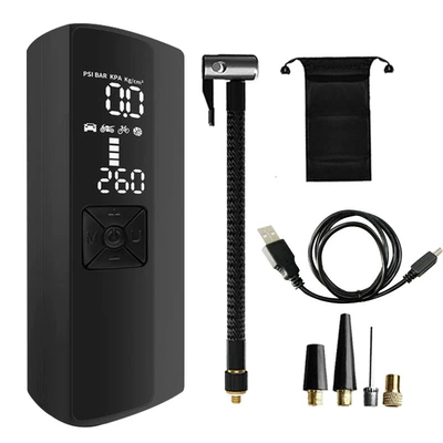 Car Tire Air Pump Inflatable Bed Electric Air Pump Car Sleeping Bed Camping Tent Air Pump Cross-Border Supply (Hava nasosu) - p002