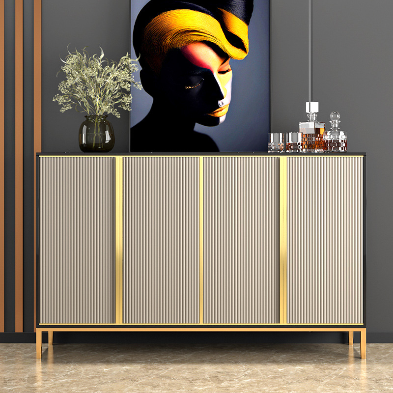 轻奢岩板鞋柜家用大容量门口玄关柜现代简约经济型柜子客厅储物柜