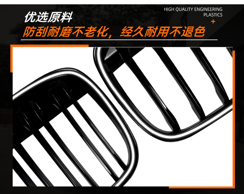 Suitable for BMW X1 F48 F49 early model 2015-2019 with illuminated LED grille modification
