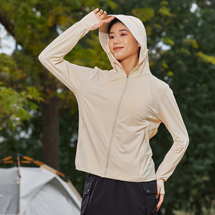 UPF50 + sun protection clothing for women 2024 Summer new hat mask integrated men's ice silk fishing sun protection clothing thin