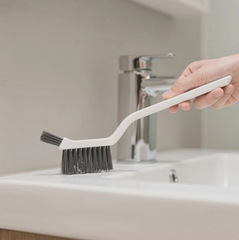 理想的なプラスバスルームブラシ、トイレブラシ、死角なし、隙間ブラシ、トイレ、バスルーム、家庭用多機能掃除ブラシ