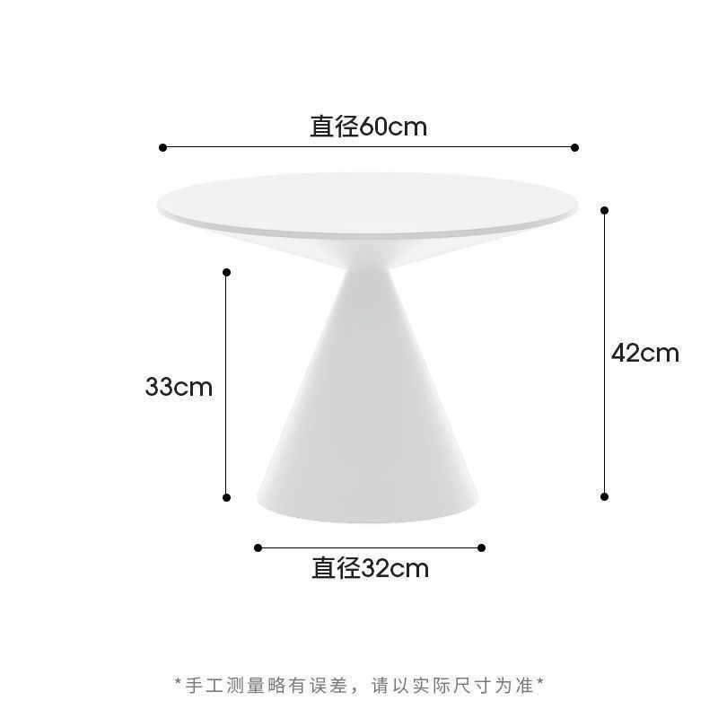 Fábrica directa de fábrica de crema de hierro forjado mesa de té sala de estar pequeña combinación de mesa de té simple mesa de té redonda image 9