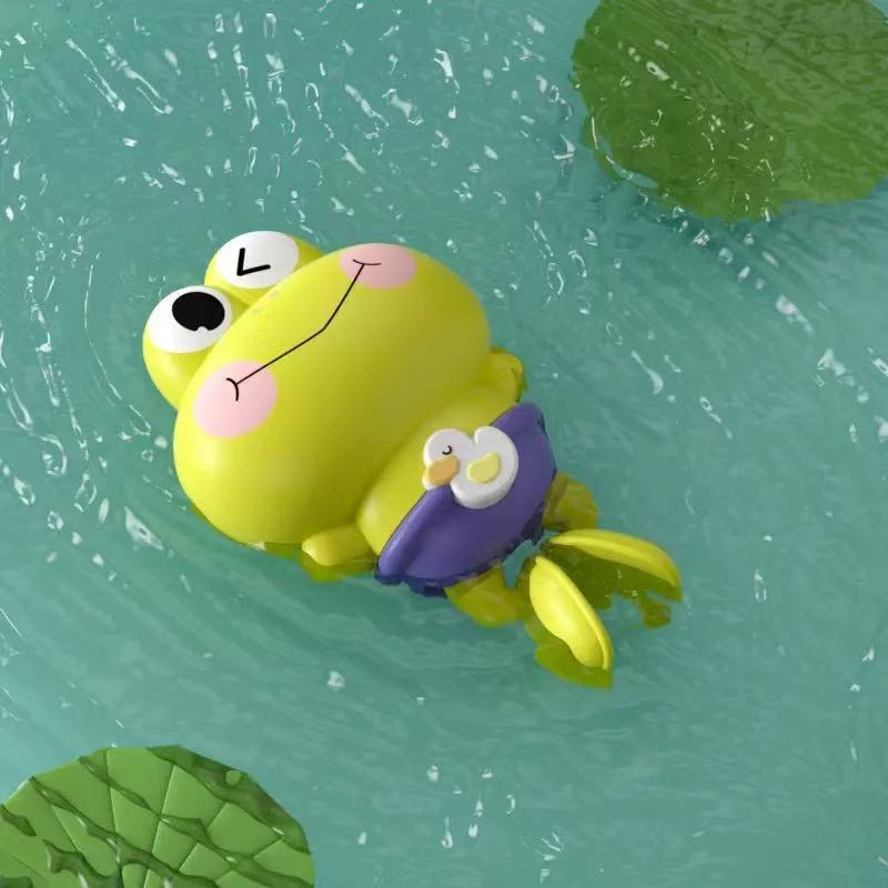 震え音入浴玩具児童水遊び小黄鴨水泳赤ちゃん子供水遊び小アヒル亀少年