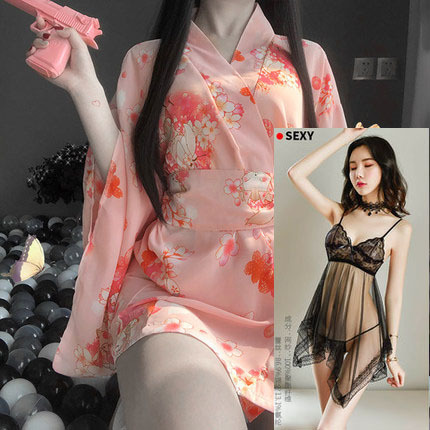 Kimono abrigo + camisón