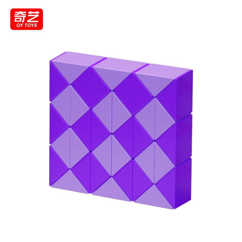 Qiyi 新しいマジック定規 ダブルカラー 24 36 48 60 72 セクション 2 色マジック定規 マカロン マルチカラー マジック定規|undefined