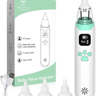 Electric nasal suction device students suck nasal mucus pregnant baby soften nasal mucus clean nasal excrement sinusitis nasal suction device Source Head Factory