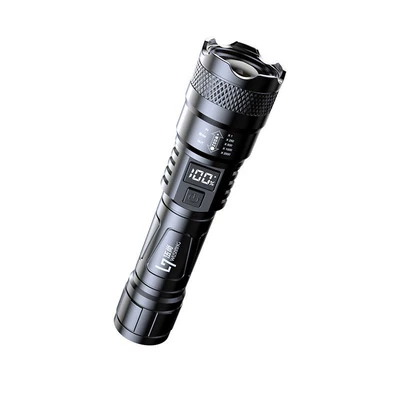 Wholesale high-brightness retractable flashlight for outdoor lighting, multifunctional rechargeable model, portable ultra-long-range light for home use (UV fənərlər) - ws-66-white-light-flashlight
