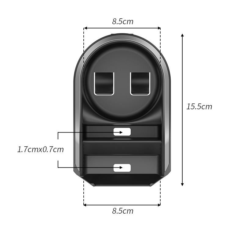 Cross-border car rear seat water cup holder car multifunctional hook car beverage holder car seat mobile phone holder