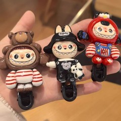 漫画かわいい女装ラブブシリーズヘアピン樹脂パーソナライズ誇張フローヘアピンファッション多用途サイドクリップメーカー
