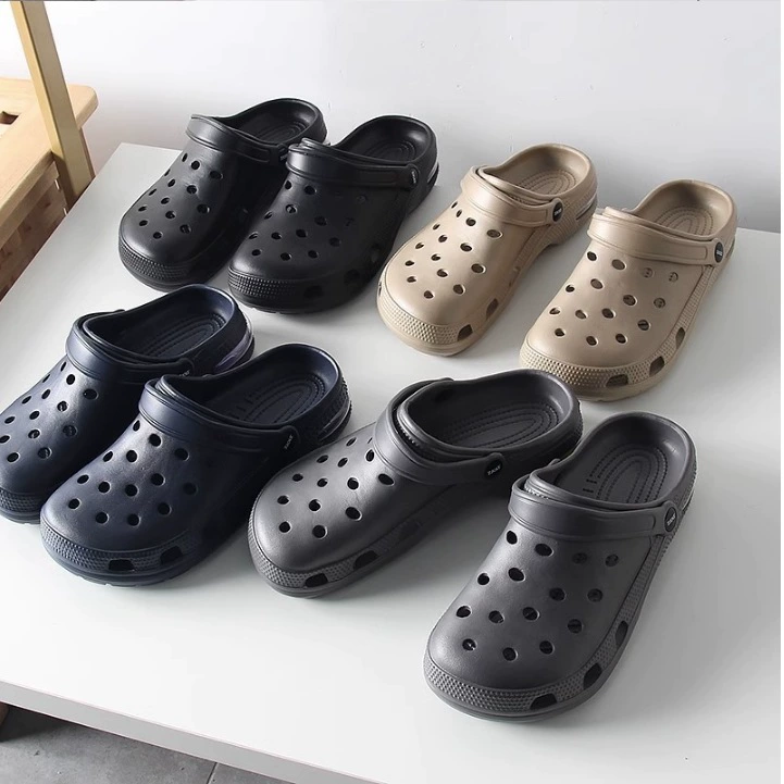 Производитель источника внешней торговли, изготовленные на заказ весенне-летние мужские и женские сабо в одном стиле, повседневные сандалии большого размера с закрытым носком, трансграничная поставка