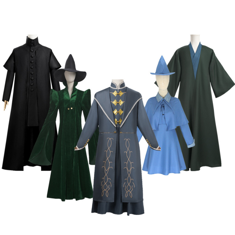 Harry Potter Cosplay Professor Cosplay Costume Hogwarts Headmaster Robe Full Set