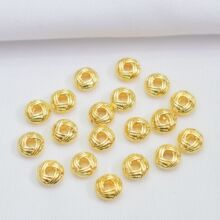 ��ɫ18k�����黨Ȧ��ƬС�����ִ����diy�ֹ�������ϸ�Ƭ���l