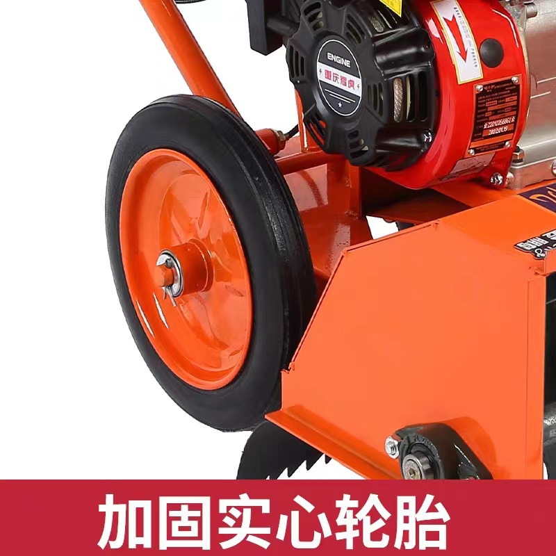 Máquina multifuncional de herbaje de gasolina pequeña azada agrícola arado de césped surco arado de crestas mano arado rotativo huerto suelto suelo micro-cultivo