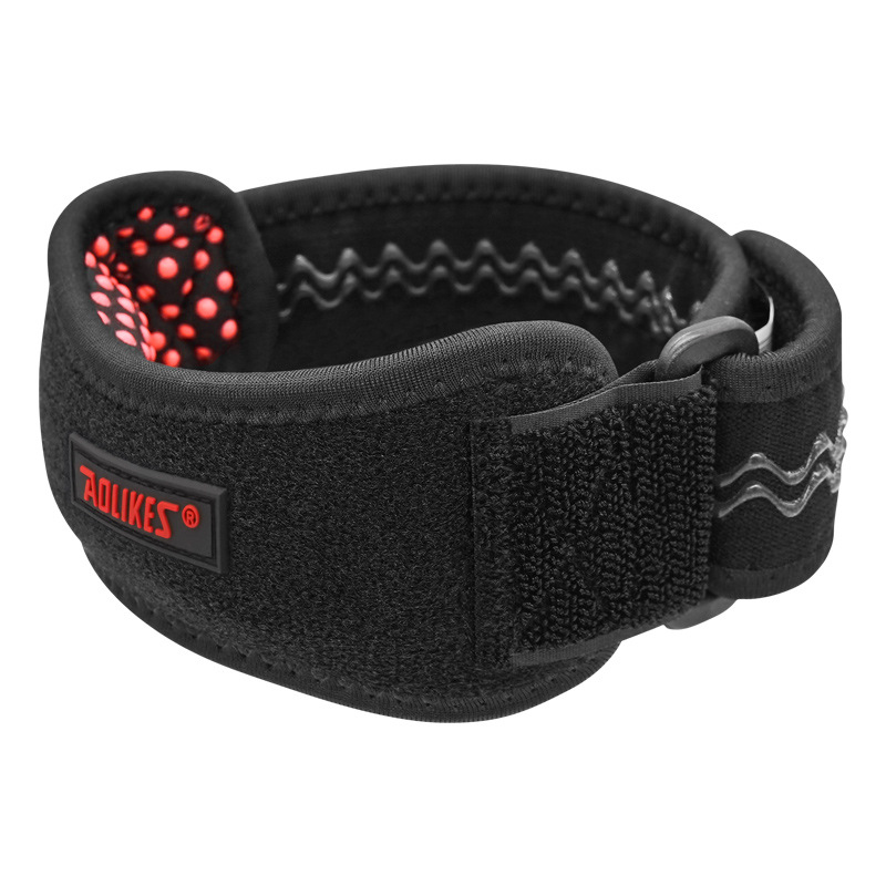 Protección de la rótula cinturón de presión bádminton baloncesto ciclismo correr deportes silicona antideslizante rótula ventas directas de la fábrica al aire libre