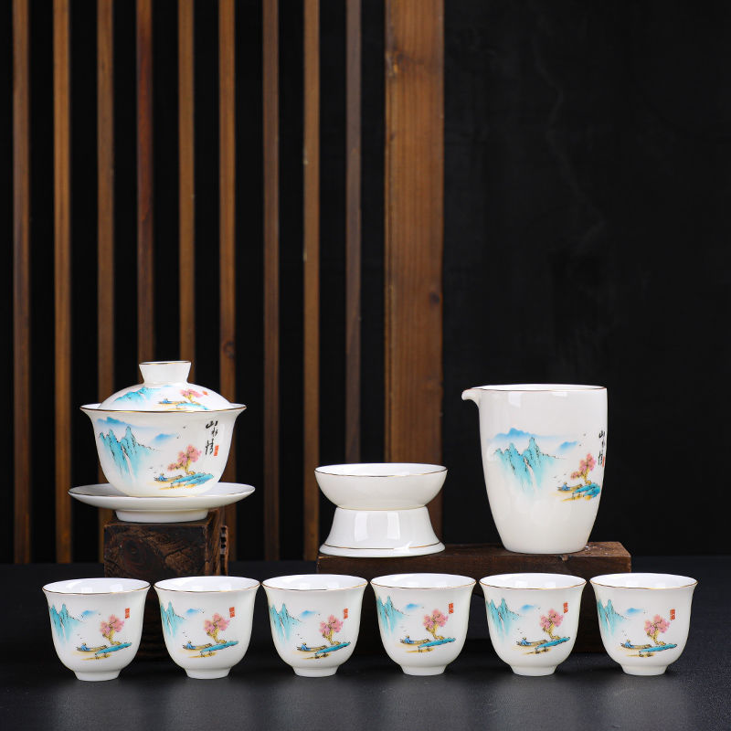 5-커버 볼 10-헤드 리버스 입 컵-풍경