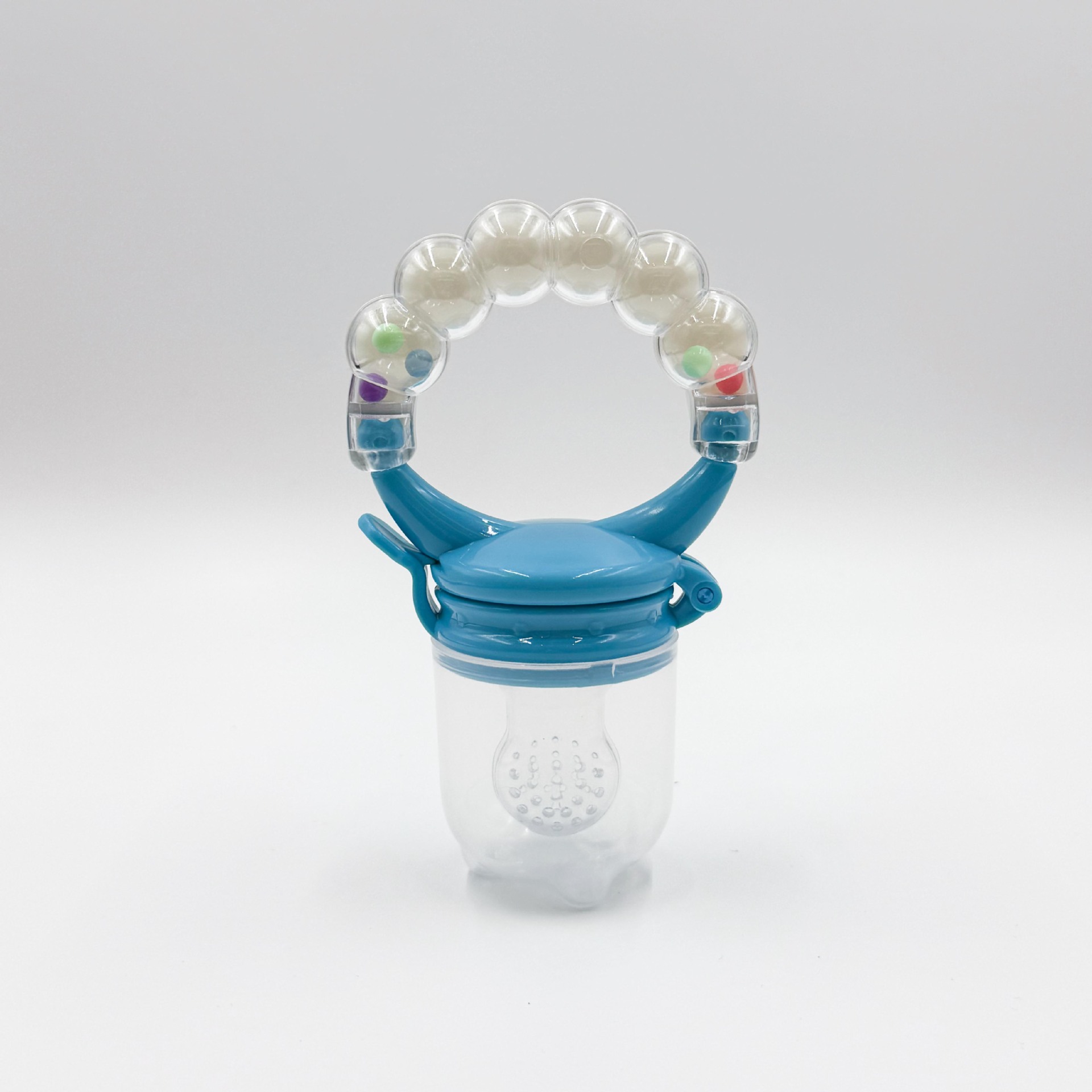 Venta directa de fábrica bebé niños Bell mordida música bebé frutas y vegetales música comida complementaria fruta mordida música al por mayor