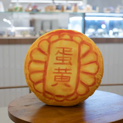 Oyuncaq yastıqlar Mid-Autumn Festival gift plush toy - egg-yolk-20cm