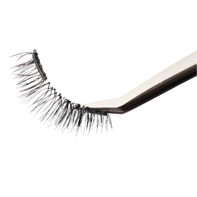 Conjunto de pestañas magnéticas Quantum: pestañas postizas magnéticas adhesivas Quantum y rizador de pestañas magnético.