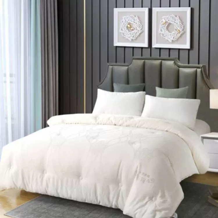 欧凯家纺直供四季春秋大豆仿鹅绒舒适被芯冬被床上用品厂家批发