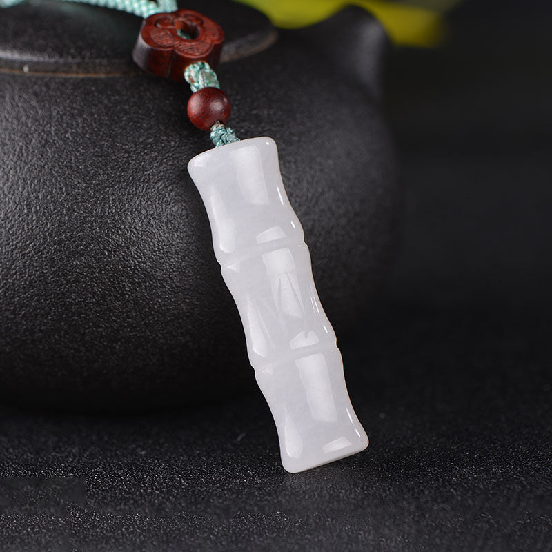 智贝详情图_14新疆金丝玉白玉水滴小花瓶吊坠玉石秤砣平安扣葫