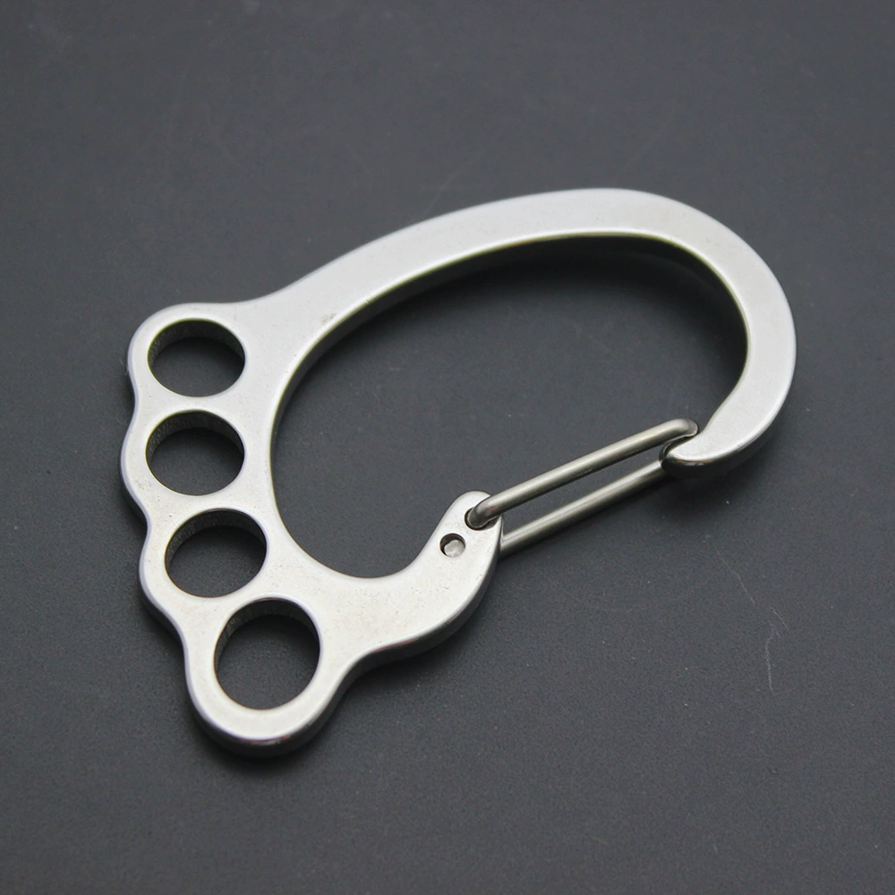 Большая пряжка для ног, уличный карабин, многофункциональный брелок для рюкзака, быстрый крючок, крючок для бутылки с водой, пружинная безопасность