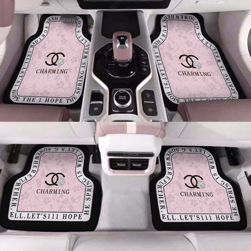 Light Luxury Diatomaceous Earth Car Floor Mats, Wear-Resistant, Dirt-Resistant, Non-Slip, Easy to Maintain, Single Piece or Full Set Car Foot Mats