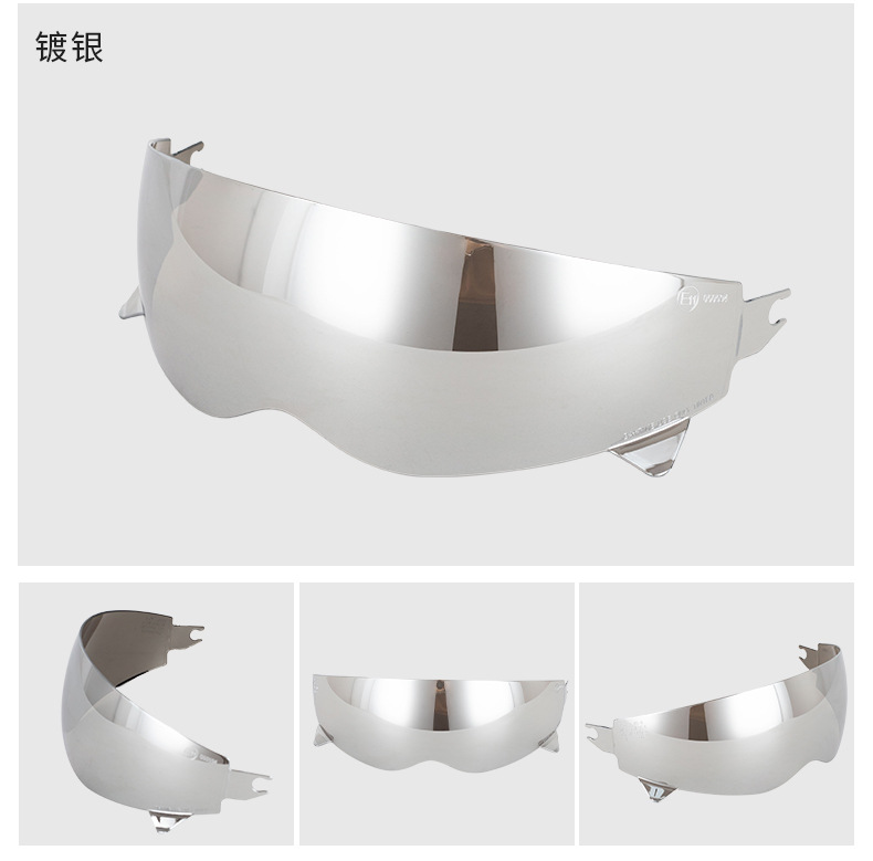 Motorcycle Helmet Visor for KS08 Retro Helmet UV Protection