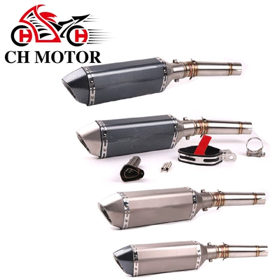 Mid-Section Exhaust Pipe Suitable for Nc700 Nc750 Nc750X 2012-2017 Motorcycle Modification