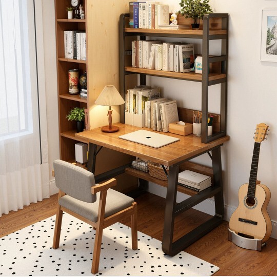 Solid Wood Desk Home Study Table Bedroom Computer Table Student Study Writing Desk Office Desk Simple Modern Table