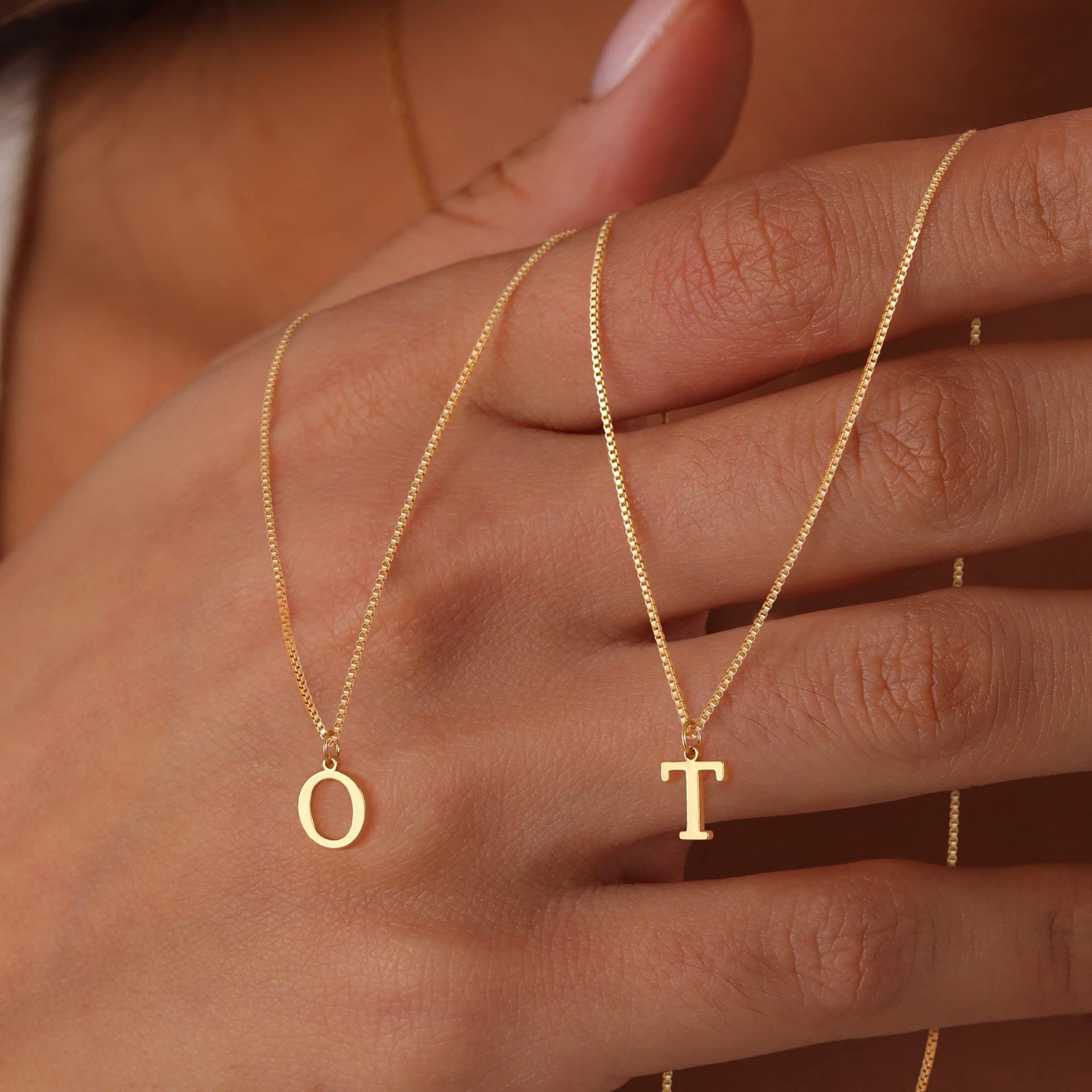 Collier transfrontalier en acier inoxydable avec 26 initiales anglaises pour femmes, style européen et américain, INS Fashion Simple_voghion.com