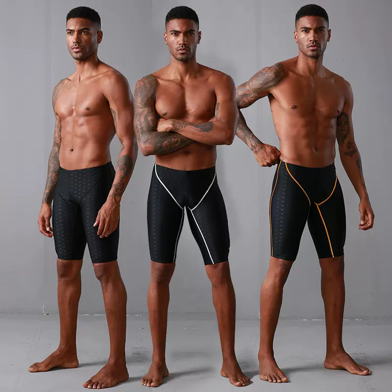 速干五分泳衣男士泳裤 男款防尴尬大码平角游泳装备泳裤男泳裤