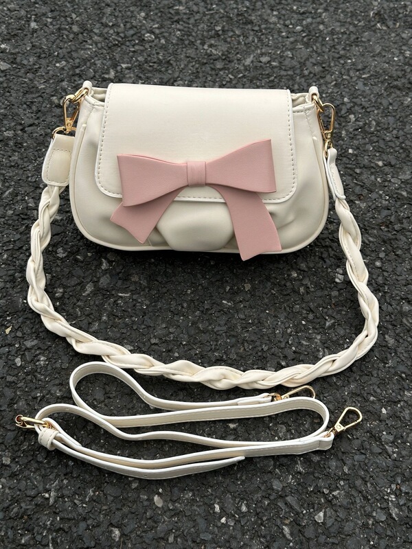 Clearance Sale: Sweet and Cute Butterfly Small Round Bag, Cloud Bag, Soft Single-Shoulder Crossbody Bag for Women