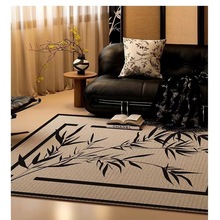 跨境法式客厅地毯家用圈绒复古轻奢高级沙发茶几卧室床边网红地垫