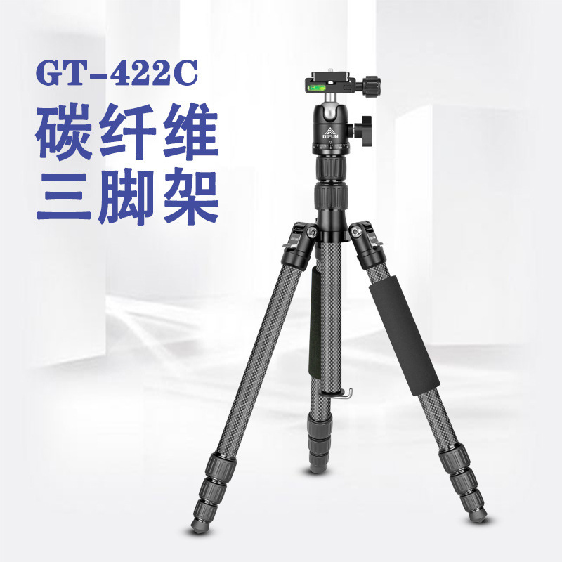 Factory Direct Sales Difeng Gt422C Lightweight Carbon Fiber Tripod for Dslr and Mirrorless Cameras Photography Carbon Tripod Factory Direct Sales Difeng Gt422C Lightweight Carbon Fiber Tripod for Dslr and Mirrorless Cameras Photography Carbon Tripod