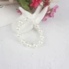 Plastic bracelet from pearl, 5mm, 10mm