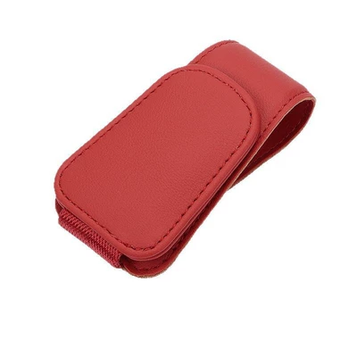 Car Glasses Clip/Bill Clip Storage Multifunctional Glasses Clip Car - red-square-glasses-clip