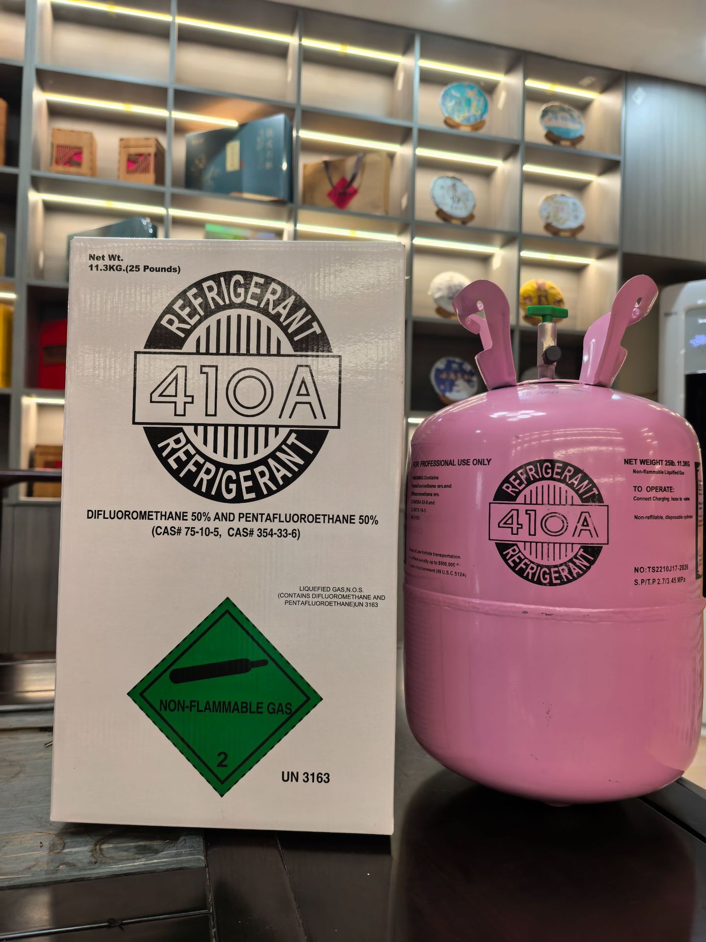 R410a neutral universal refrigerant, direct from the factory, full range wholesale for cross-border automotive air conditioning refrigerants