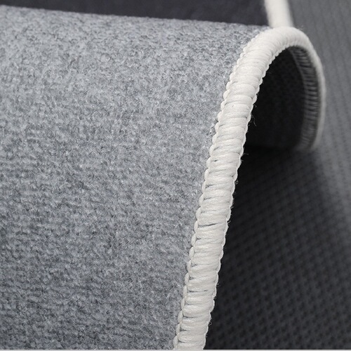 Loop pile round carpet living room sofa cream French floor mat light luxury high-end study bedroom mat bedside blanket