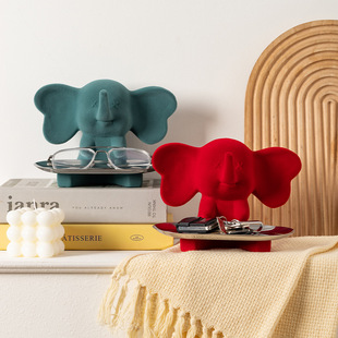 Cartoon Entrance Key Dumbo Tray Storage Ornaments Home Tv Cabinet Creative Decorations Housewarming Gifts