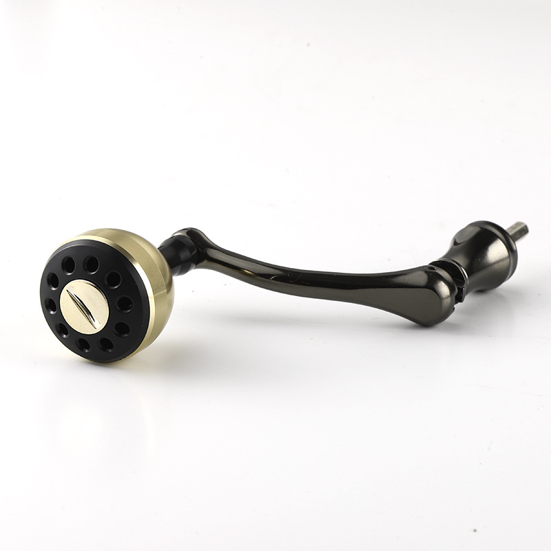 Golden Shark King artes de pesca transfronteriza accesorios de la rueda de pesca todos los metal CNC balancín mango de metal