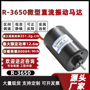 New Yongtai R-3650BLDC Micro DC Brushless Speed Regulating Motor Small High Speed Motor 12v24v High Power