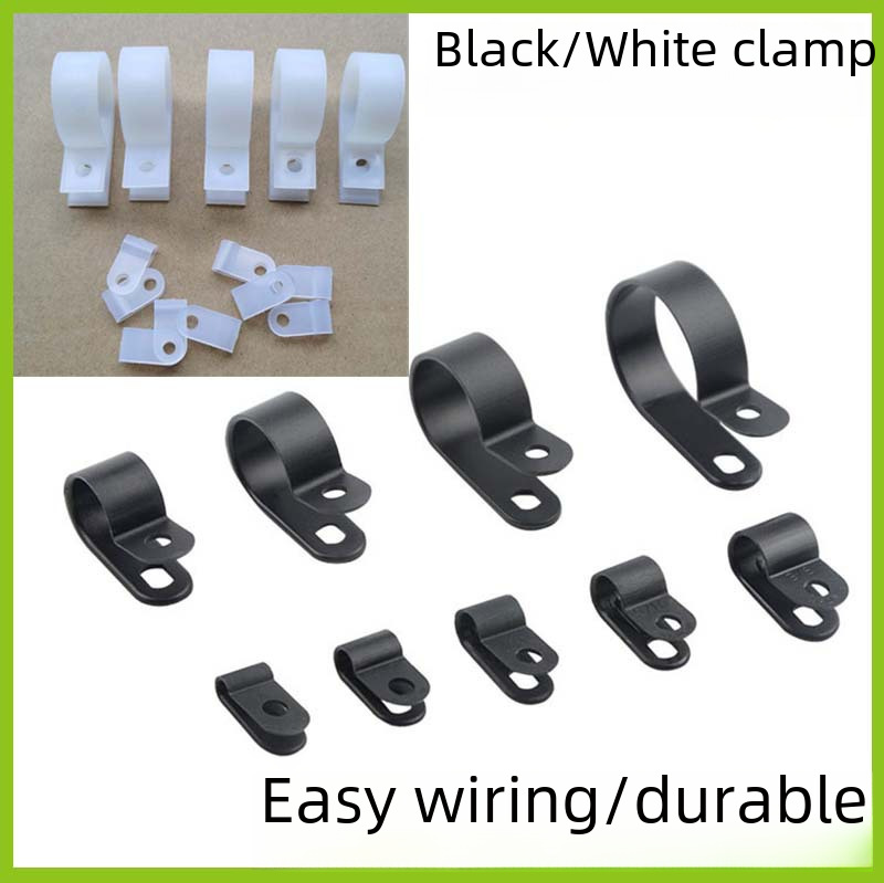 Wire fixed clip plus thick -model R -shaped wire fixed wire fixing…
