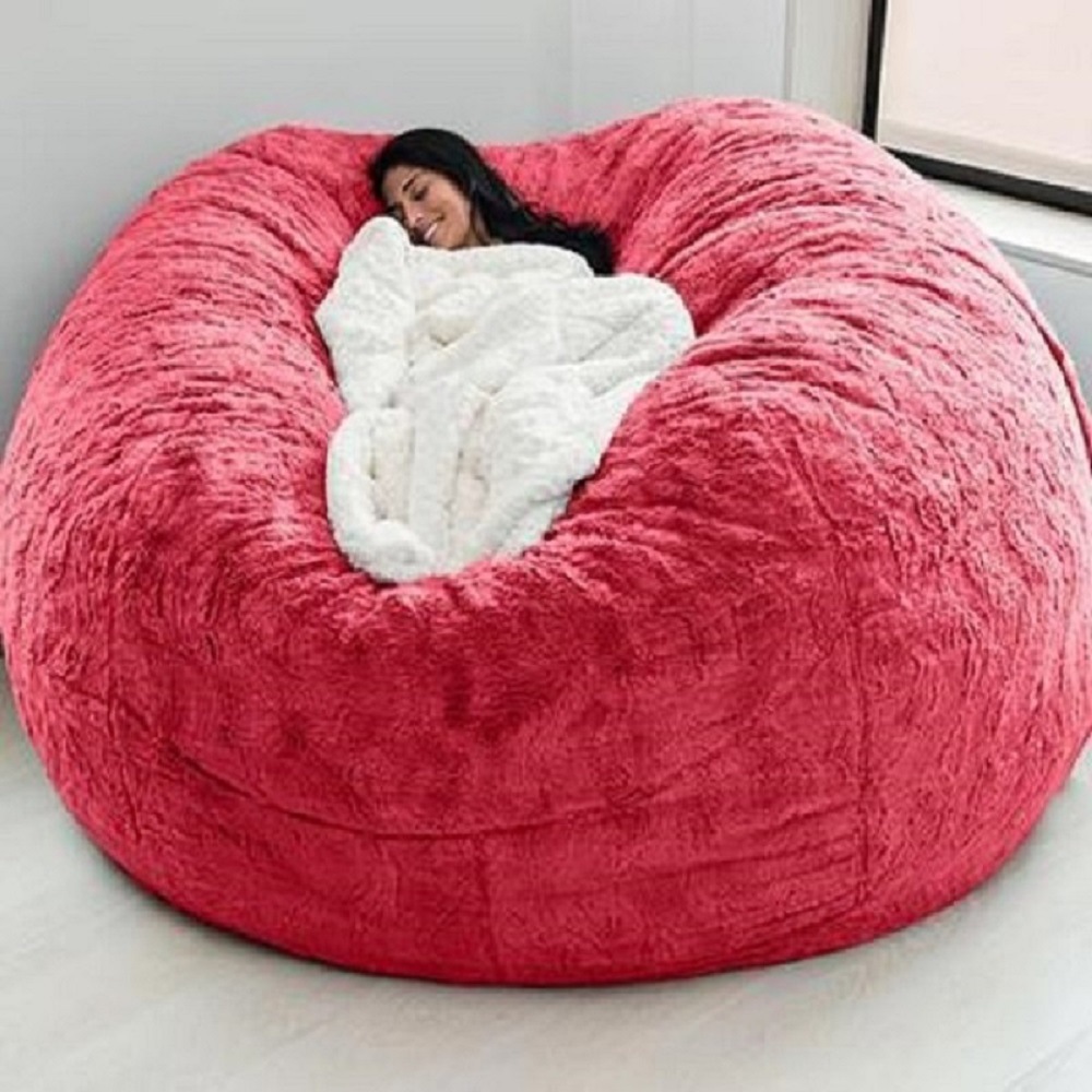 Bolso de frijoles de sofá perezoso Amazon venta caliente transfronteriza bolsa de esponja juego de sofá de bola redonda tatami ventas directas de fábrica image 10