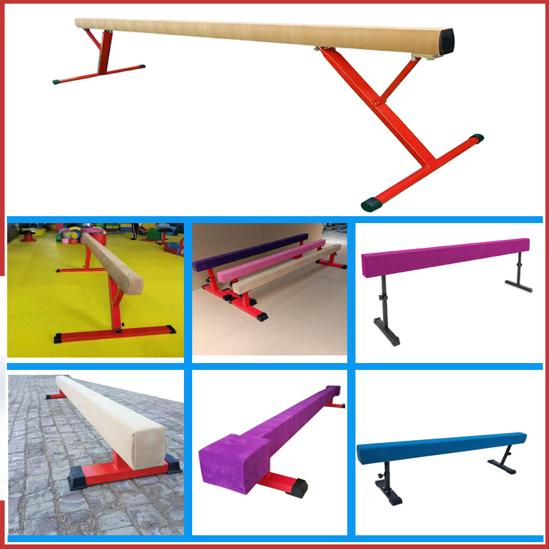 Gymnastics Balance Beam, Single-Plank Bridge, Children's Disassembly and Assembly Aluminum Alloy Balance Beam, Physical Training, Multi-Functional Lifting Balance Beam