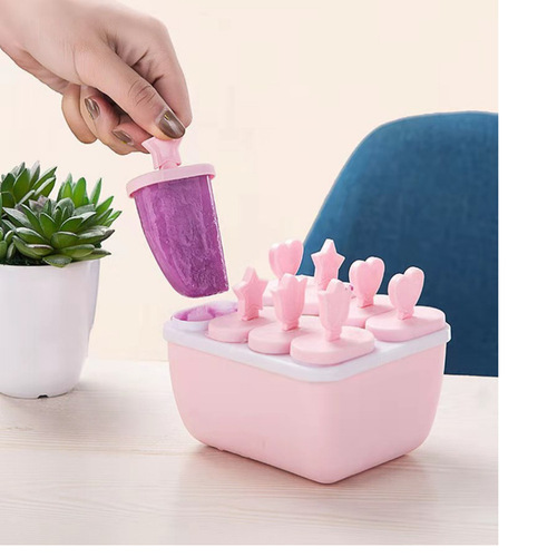 Summer creative production of ice trays, cold drink ice boxes, household ice cream popsicle molds, ice cream molds
