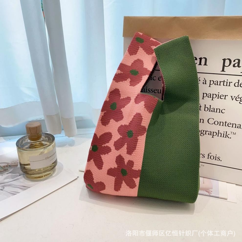 녹색과 분홍색 꽃 (90g)